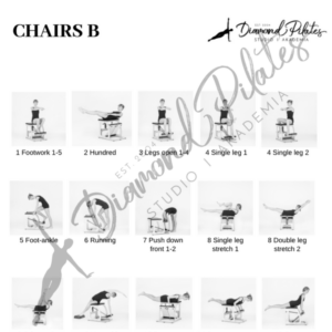Poster in black and white: Chairs Basic