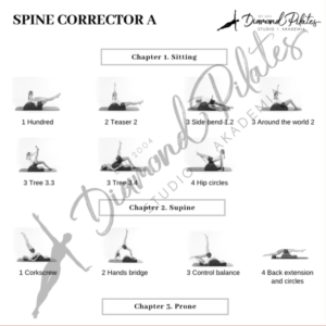 Poster in black and white: Spine corrector Advanced